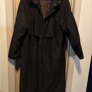 London Fog Men's Dark Trench Coat